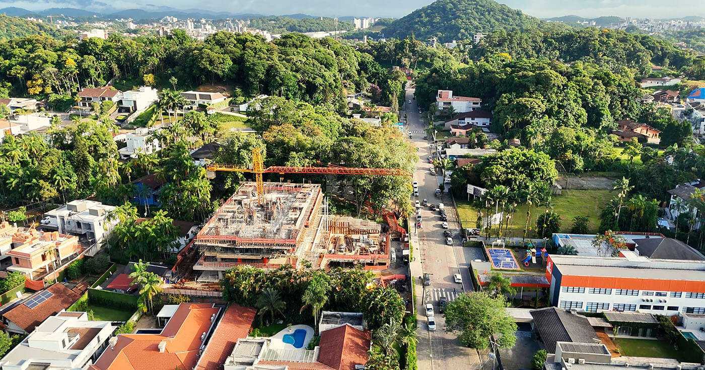 Acompanhamento de Obras com Drone em Joinville Acompanhamento de Obras com Drone em Joinville